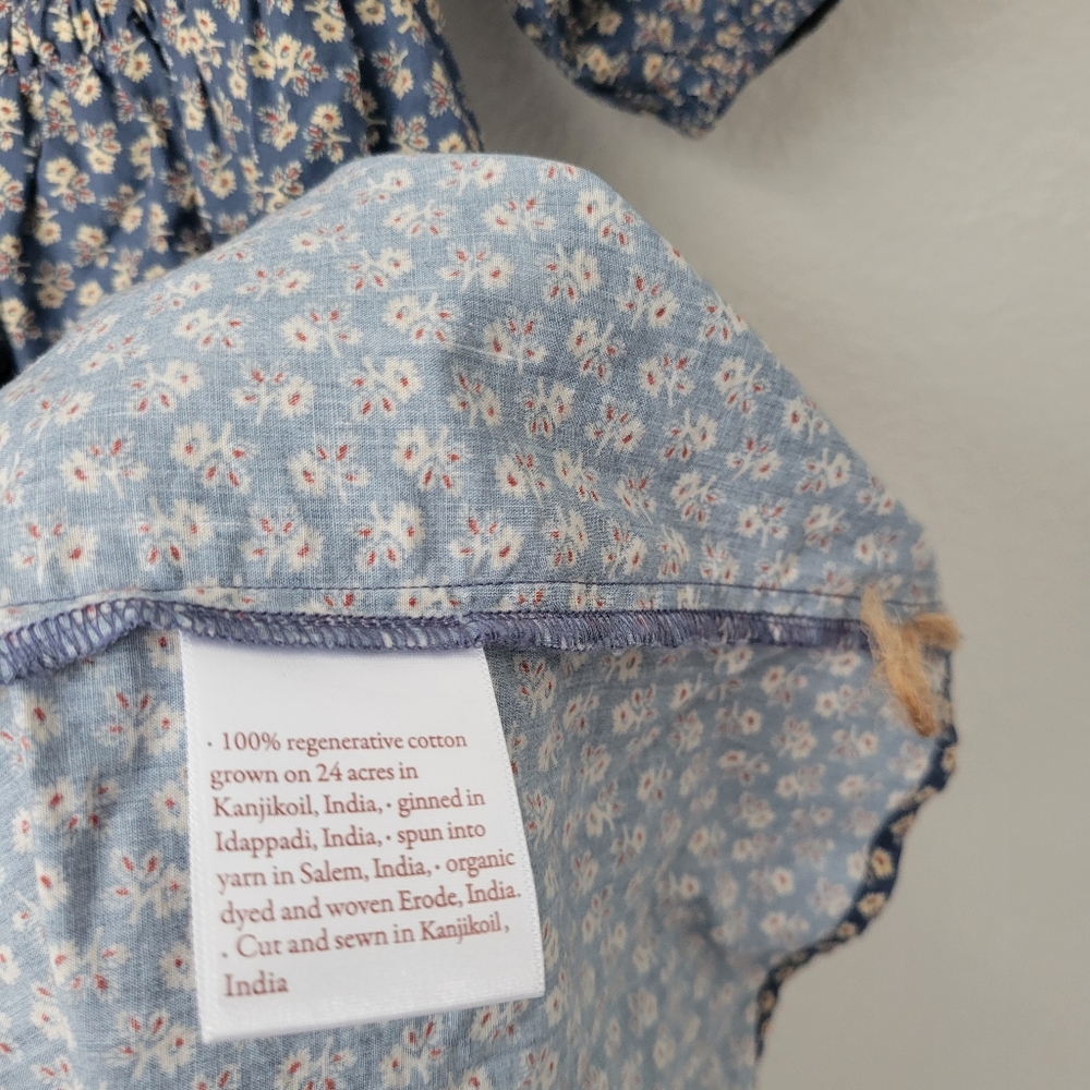 NWOT Christy Dawn Katrina in aster indigo, xlarge - Picture 11 of 12